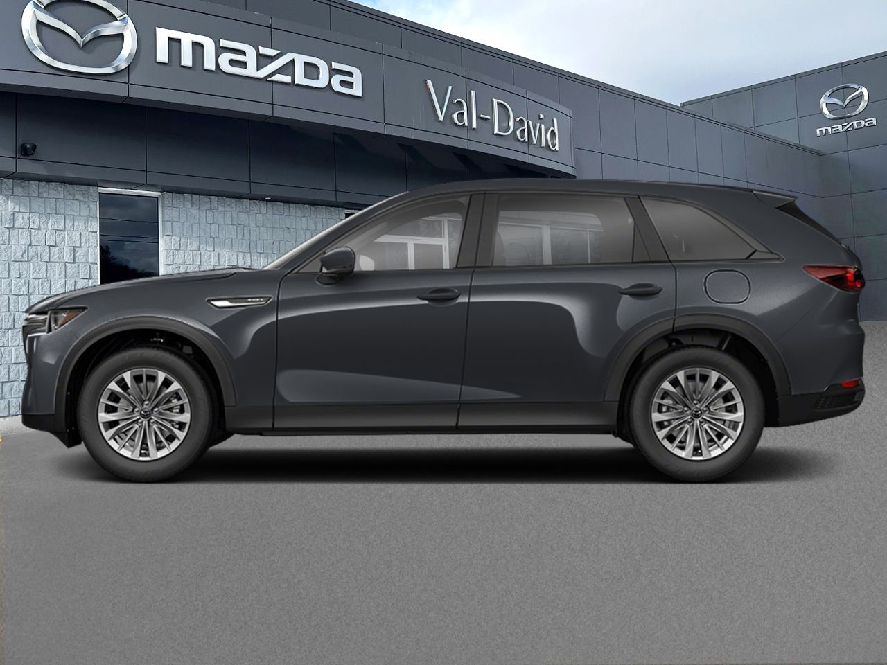 Mazda CX-90 hybride rechargeable GS TI, HYBRIDE RECHARGEABLE 2026 Noir de jais mica Val-David - photo #1