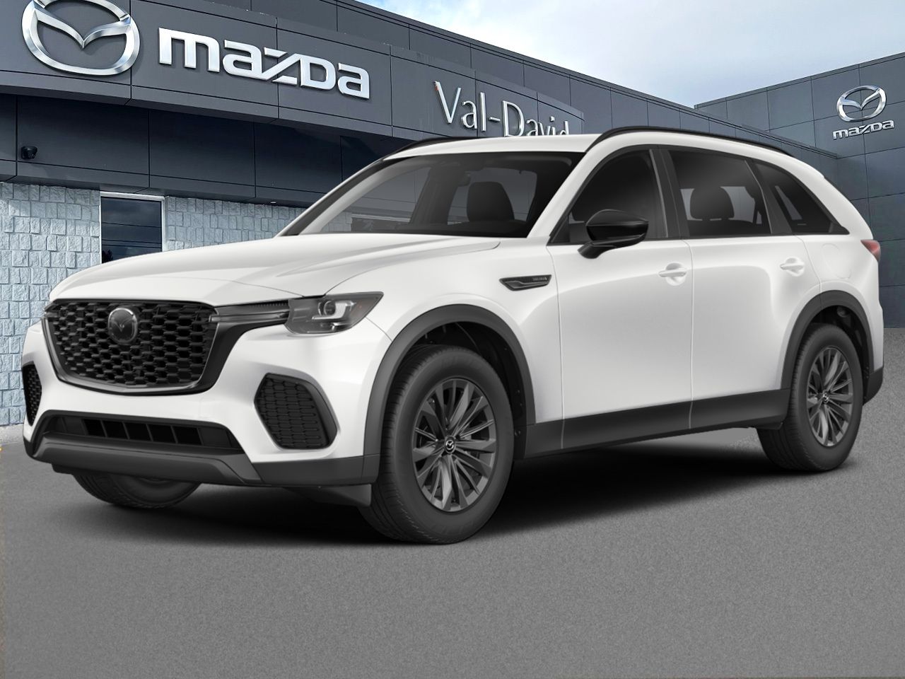 Mazda CX-70 hybride l&eacute;ger GS-L TI, MHEV 2026 Blanc rhodium m&eacute;tallis&eacute; Val-David - photo #0