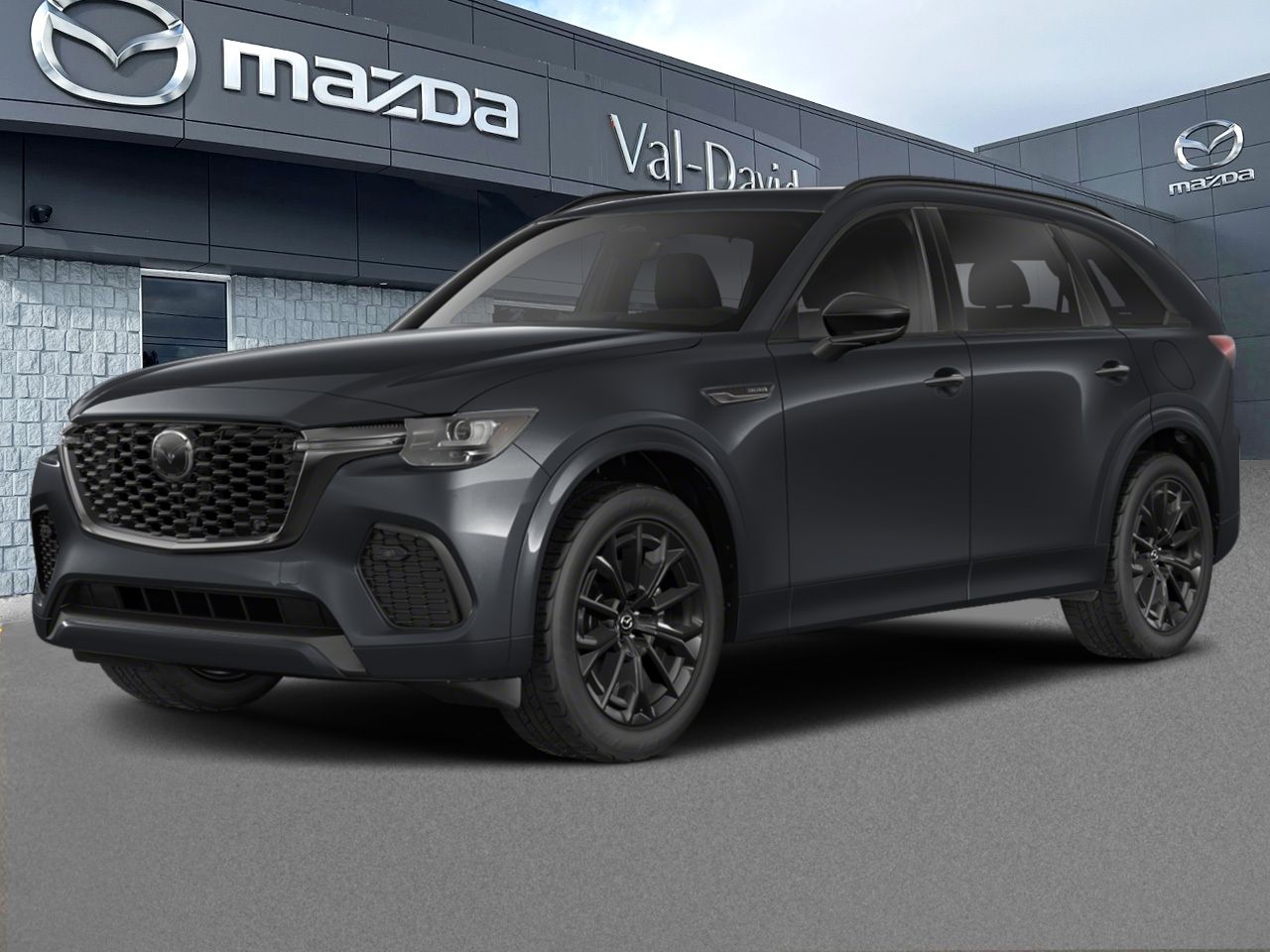 2026 Mazda CX-70 MHEV GT-P TI Jet Black Mica Val-David - photo #0