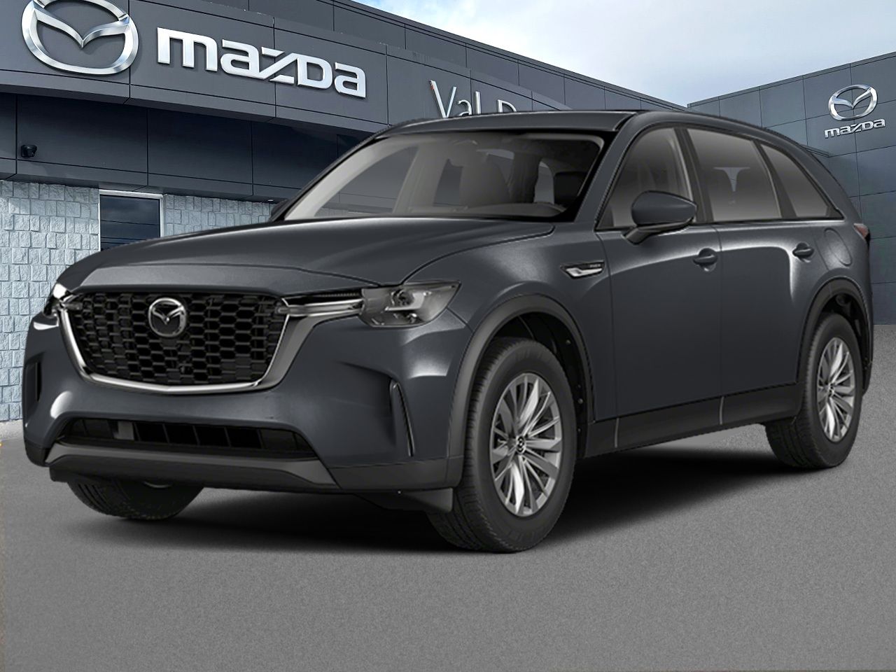 Mazda CX-90 hybride rechargeable GS TI, HYBRIDE RECHARGEABLE 2026 Noir de jais mica Val-David - photo #0