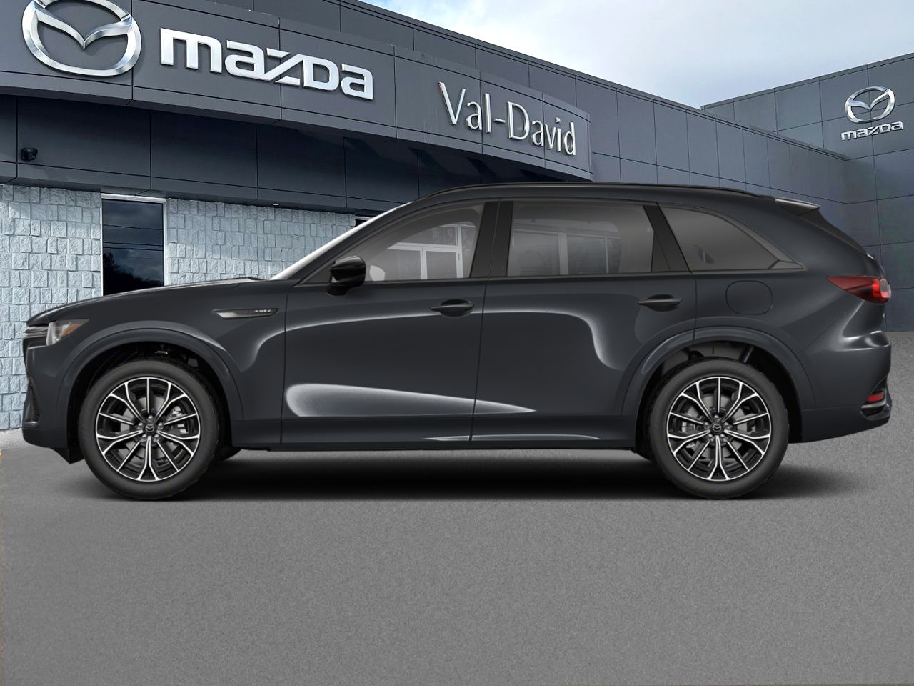 Mazda CX-70 hybride rechargeable GT TI 2026 Noir de jais mica Val-David - photo #1