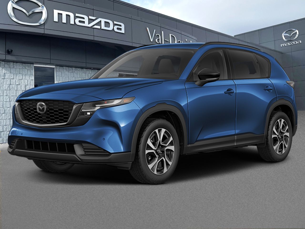 2026 Mazda CX-5 GS TI, COMMANDE AUDIO AU VOLANT, VOLANT CHAUFFANT Navy Blue Mica Val-David - photo #0