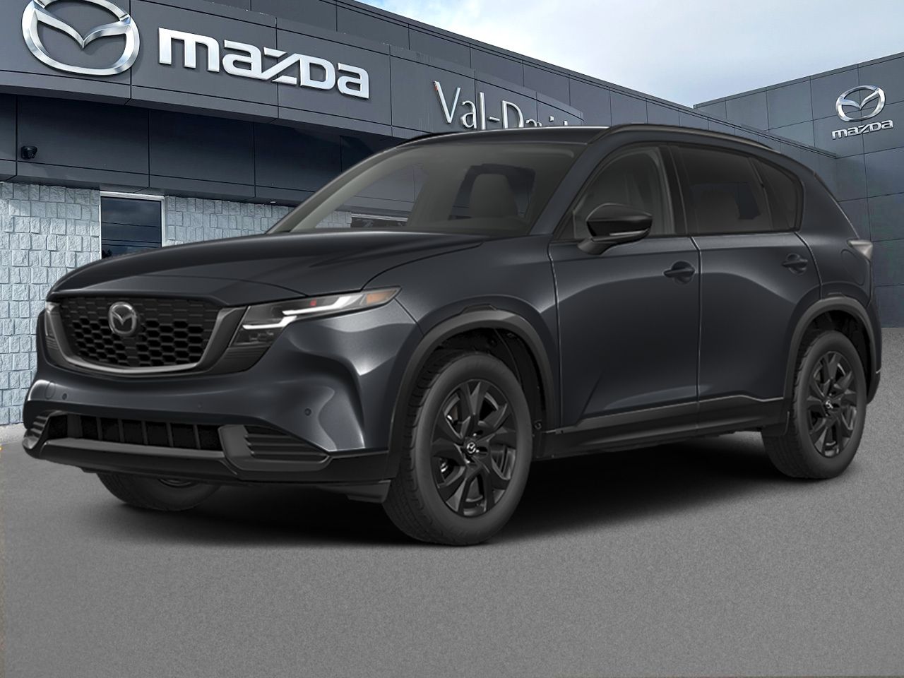 2026 Mazda CX-5 GT TI, &Eacute;CRAN TACTILE 12.9 POUCES, SI&Egrave;GES CHAUFFANTS Jet Black Mica Val-David - photo #0