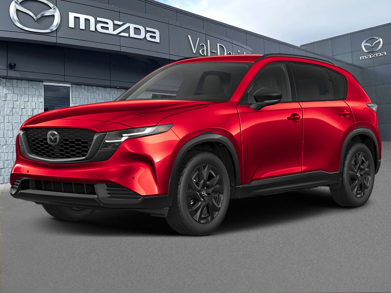 2026 Mazda CX-5 GT TI, &Eacute;CRAN TACTILE 12.9 POUCES, SI&Egrave;GES CHAUFFANTS Soul Red Crystal Metallic Val-David - photo #0