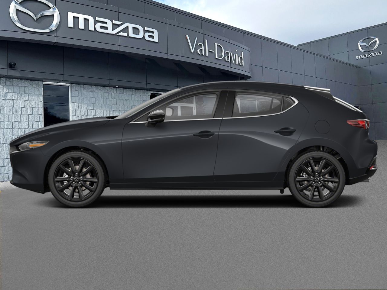 Mazda Mazda3 Sport GT avec moteur turbo BA TI i-ACTIV 2026 Noir de jais mica Val-David - photo #1