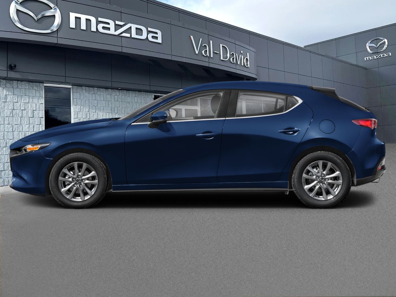 2026 Mazda Mazda3 Sport GX TA BA Deep Crystal Blue Mica Val-David - photo #2