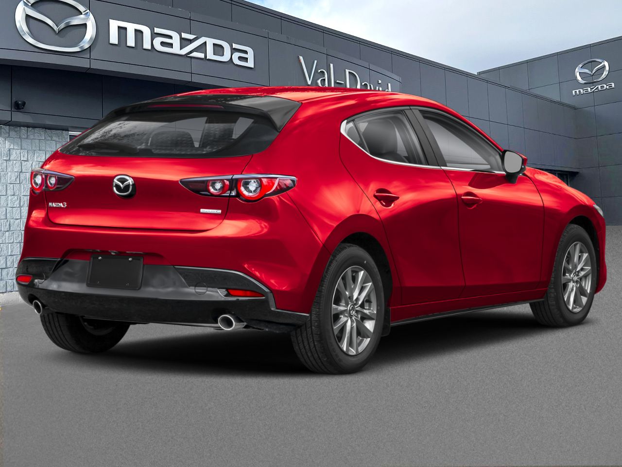 2026 Mazda Mazda3 Sport GS TA BA Soul Red Crystal Metallic Val-David - photo #1