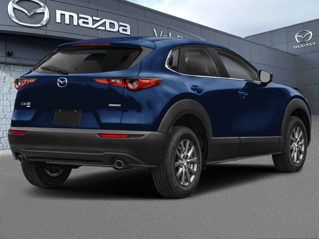 Mazda CX-30 GX TI 2026 Bleu cristal fonc&eacute; mica Val-David - photo #1