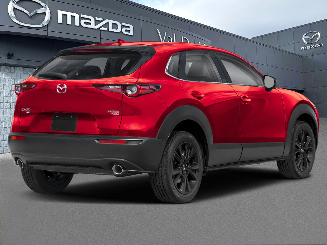 Mazda CX-30 GT TI avec moteur turbo 2026 Rouge vibrant cristal m&eacute;tallis&eacute; Val-David - photo #2