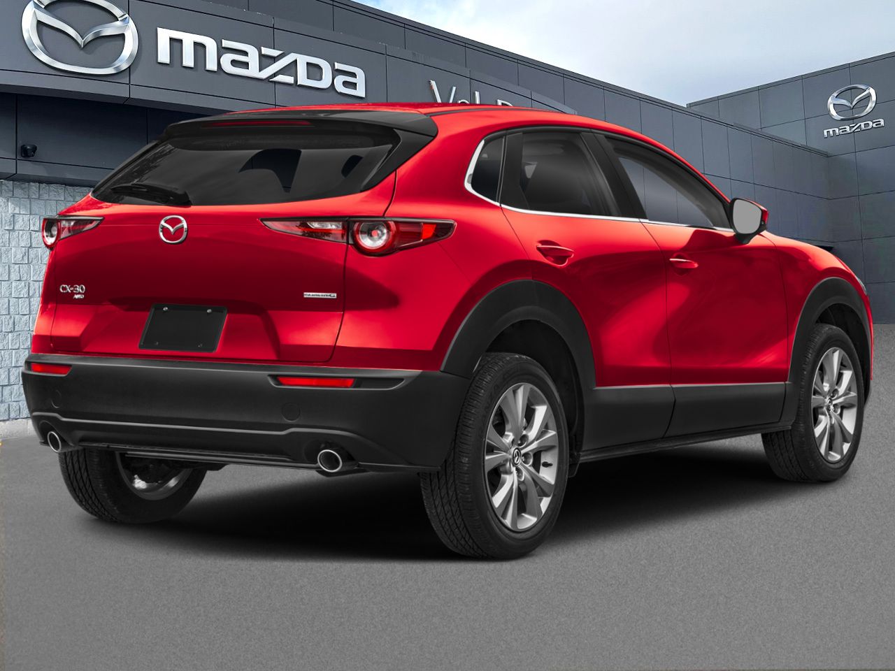 Mazda CX-30 GS TI 2026 Rouge vibrant cristal m&eacute;tallis&eacute; Val-David - photo #2