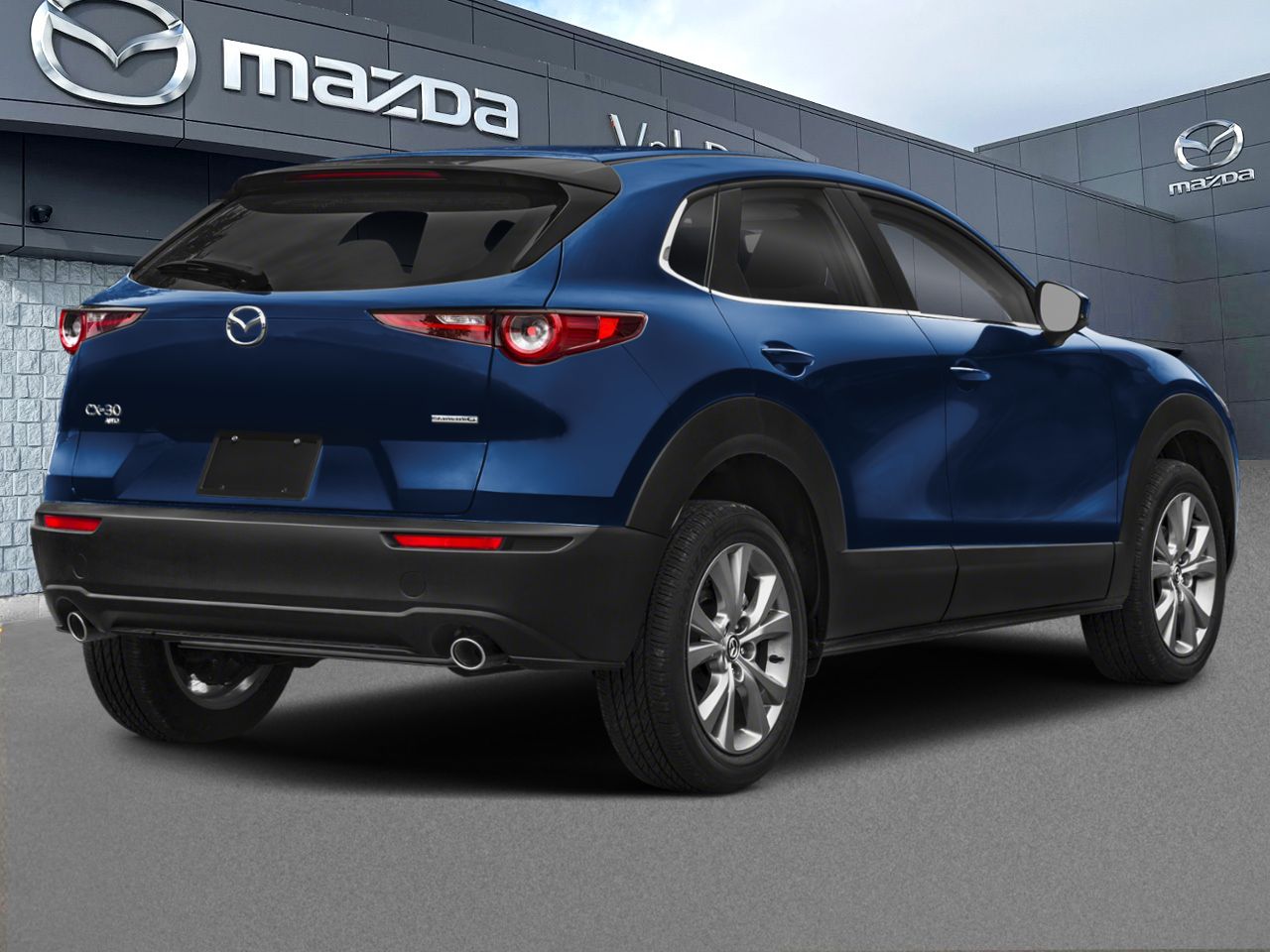 2026 Mazda CX-30 Gs, awd, si&egrave;ges, volant et r&eacute;troviseurs chauffants Deep Crystal Blue Mica Val-David - photo #2