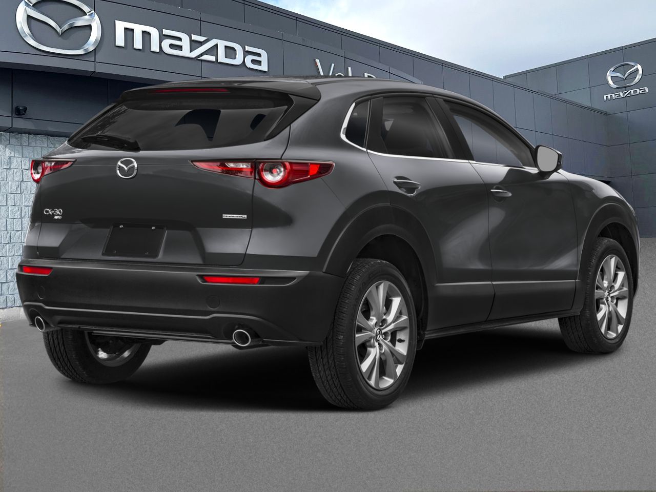 2026 Mazda CX-30 GS TI Machine Grey Metallic Val-David - photo #2