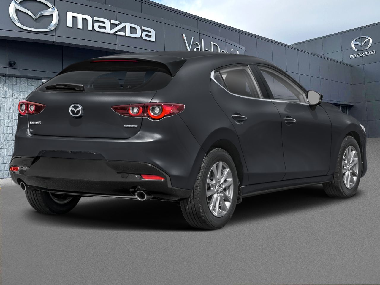 2026 Mazda Mazda3 Sport Automatique, tout &eacute;quip&eacute;, si&egrave;ges chauffants, cam&eacute;ra de recul, Port USB-C Jet Black Mica Val-David - photo #1