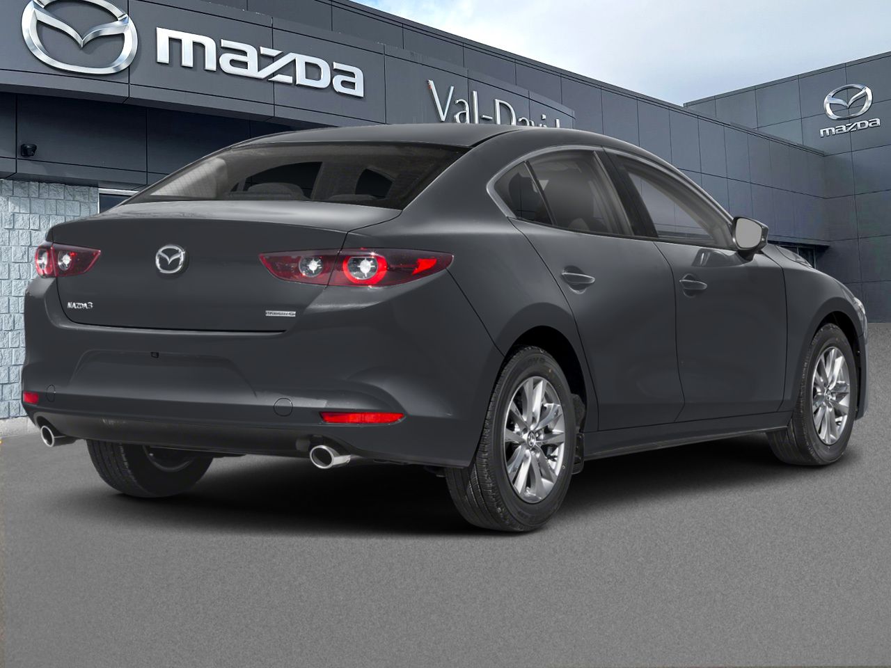 2026 Mazda Mazda3 GX TA Jet Black Mica Val-David - photo #1