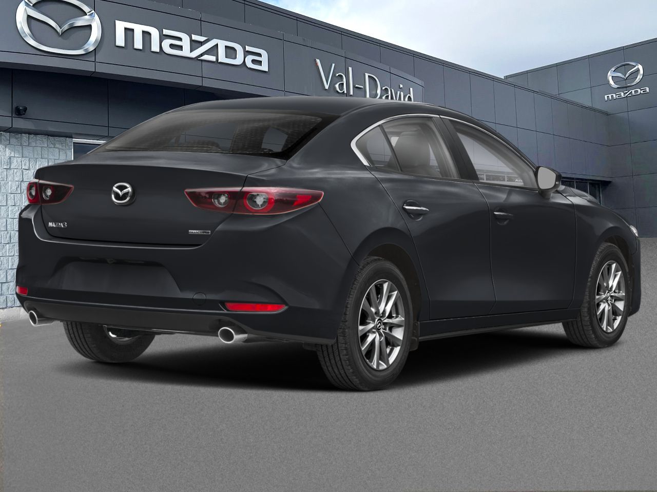 2026 Mazda Mazda3 GS TA Jet Black Mica Val-David - photo #2