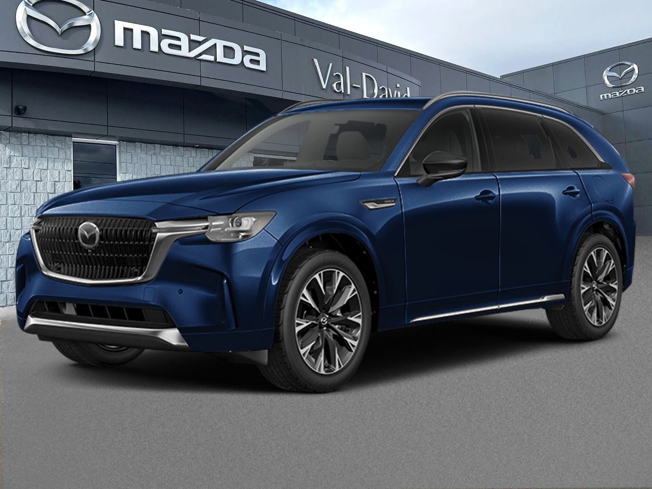 2026 Mazda CX-90 hybride rechargeable Signature TI Blue Val-David - photo #0