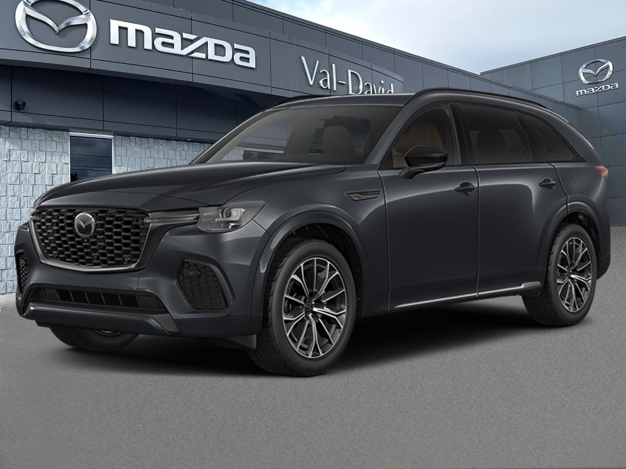 Mazda CX-70 hybride rechargeable Signature TI 2026 Noir de jais mica Val-David - photo #0