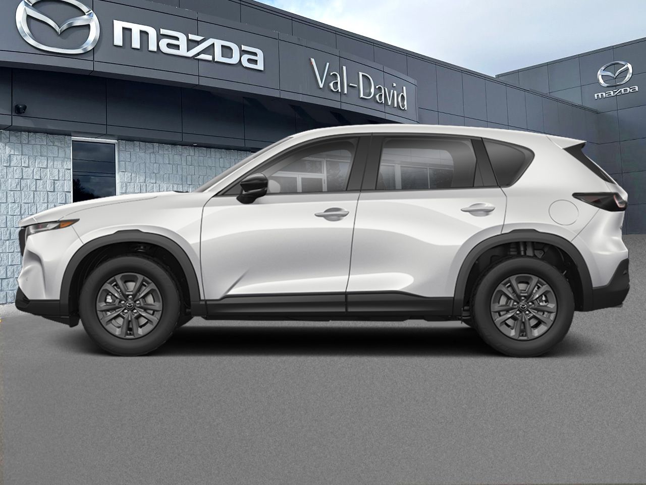 2026 Mazda CX-5 GX TI BA, commande audio au volant, bluetooth, Cam&eacute;ra de recul Rhodium White Metallic Val-David - photo #1
