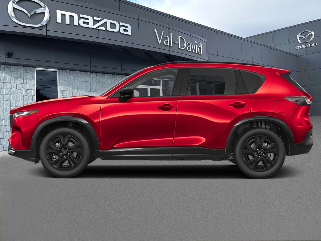 2026 Mazda CX-5 Preferred AWD, Nouveau toit ouvrant panoramique, &Eacute;clairage signature DEL avant et arri&egrave;re, Soul Red Crystal Metallic Val-David - photo #1