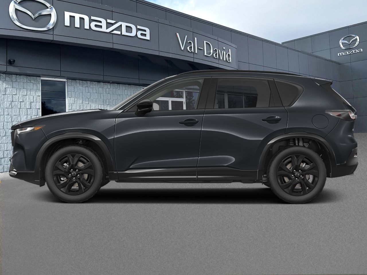 2026 Mazda CX-5 GT TI, &Eacute;CRAN TACTILE 12.9 POUCES, SI&Egrave;GES CHAUFFANTS Jet Black Mica Val-David - photo #1
