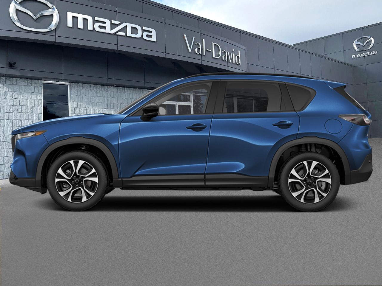 2026 Mazda CX-5 Gs, Select AWD, Carplay et Android auto sans fil, Si&egrave;ges &agrave; fonction m&eacute;moire, Hayon &eacute;lectrique &agrave; Bleu marine mica Val-David - photo #1