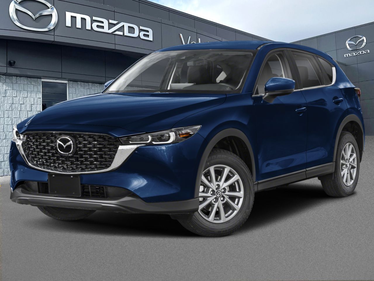 Mazda CX-5 Gs, awd, si&egrave;ges, volant et r&eacute;troviseurs chauffants, hayon &eacute;lectrique 2025 Bleu cristal fonc&eacute; mica Val-David - photo #0