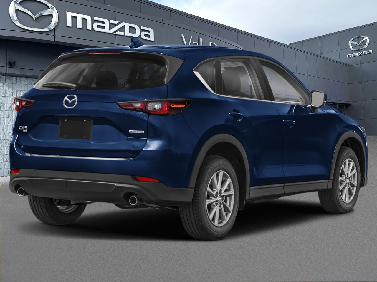Mazda CX-5 Gs, awd, si&egrave;ges, volant et r&eacute;troviseurs chauffants, hayon &eacute;lectrique 2025 Bleu cristal fonc&eacute; mica Val-David - photo #2