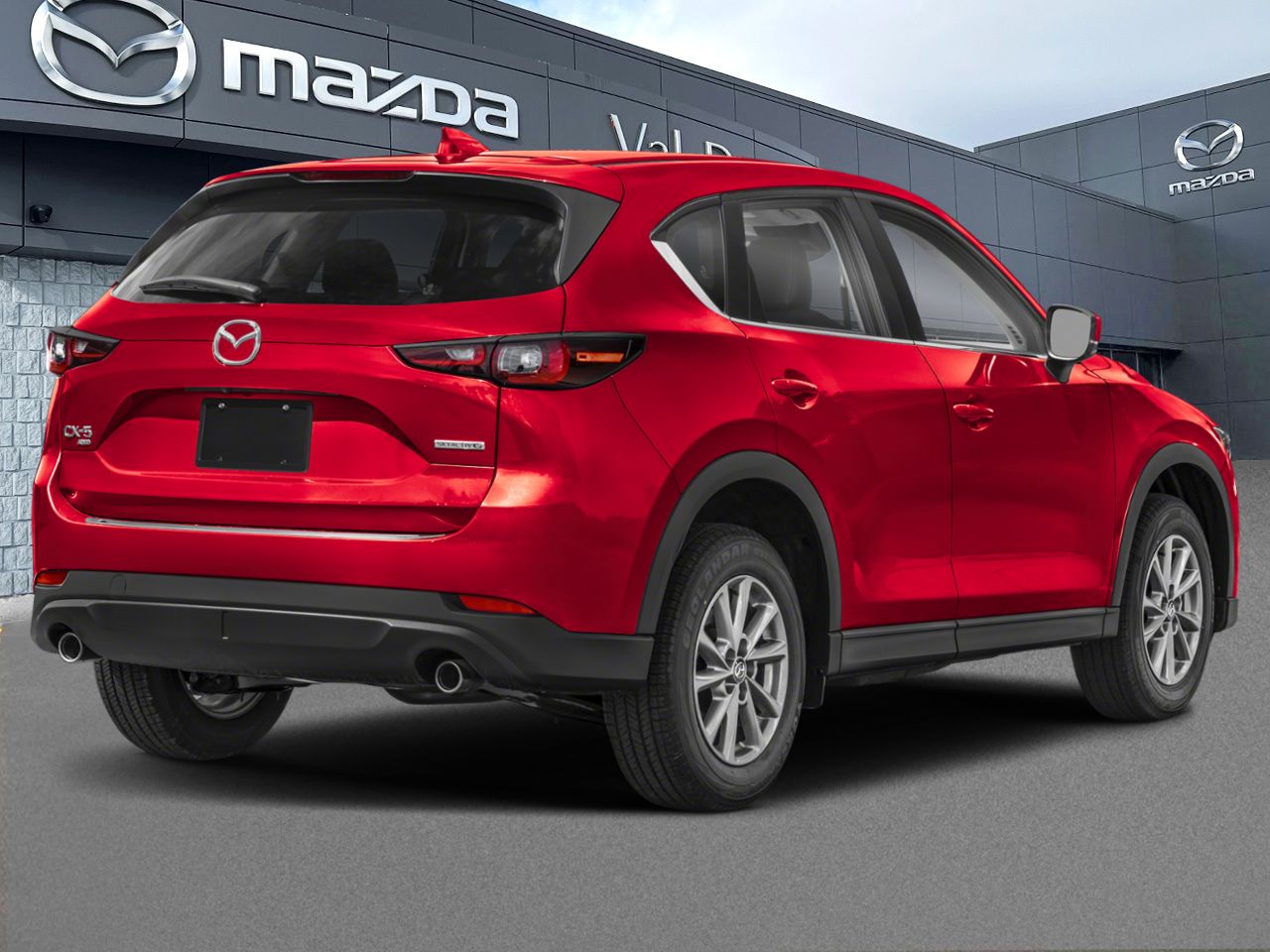 Mazda CX-5 Gs, awd, si&egrave;ges, volant et r&eacute;troviseurs chauffants, hayon &eacute;lectrique 2025 Rouge vibrant cristal m&eacute;tallis&eacute; Val-David - photo #2