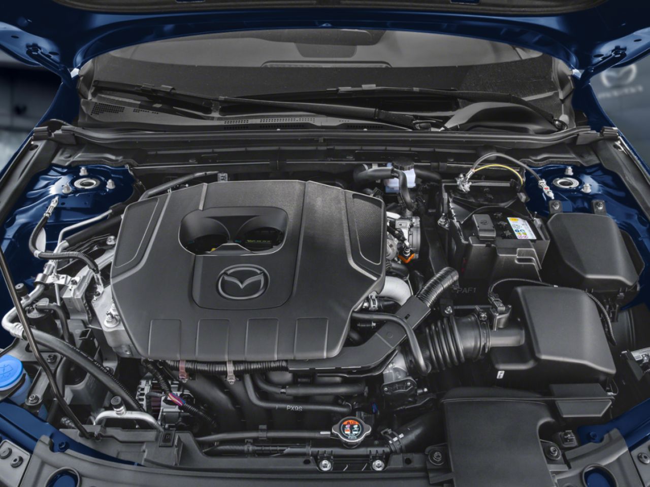 2026 Mazda Mazda3 Sport GX TA BA Deep Crystal Blue Mica Val-David - photo #3