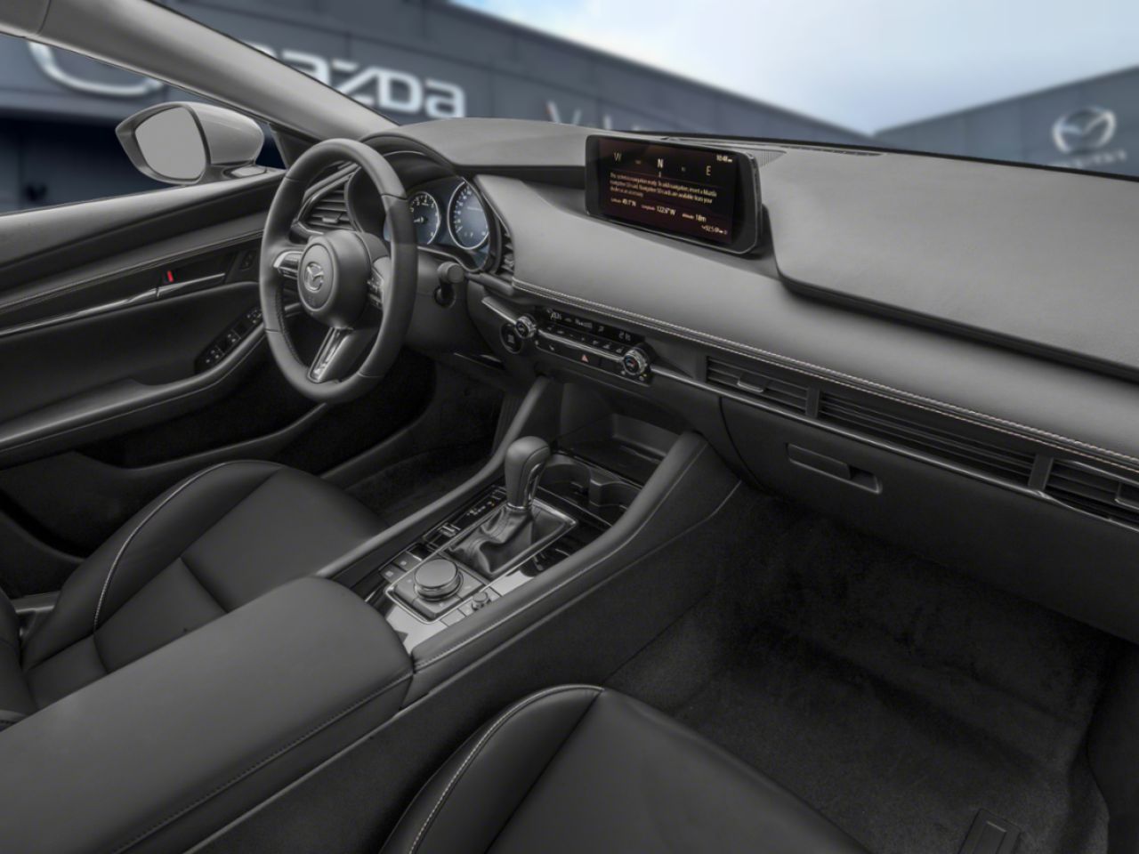 2026 Mazda Mazda3 GS TA Jet Black Mica Val-David - photo #9