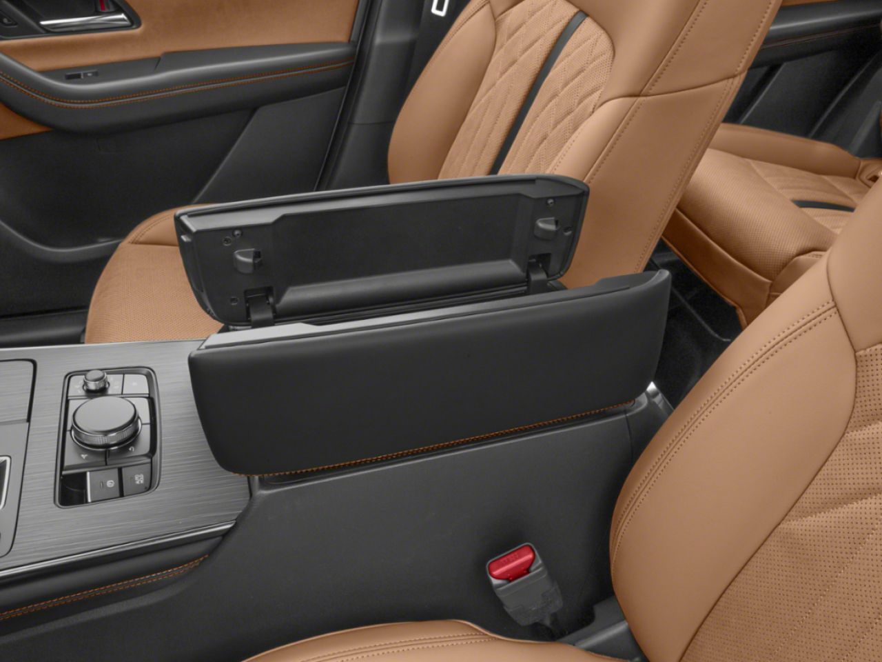 2025 Mazda CX-90 MHEV Signature, 6 passagers, Mode hybride, awd, Toit ouvrant pano, &Eacute;cran 360 pano, cuir Jet Black Mica Val-David - photo #8