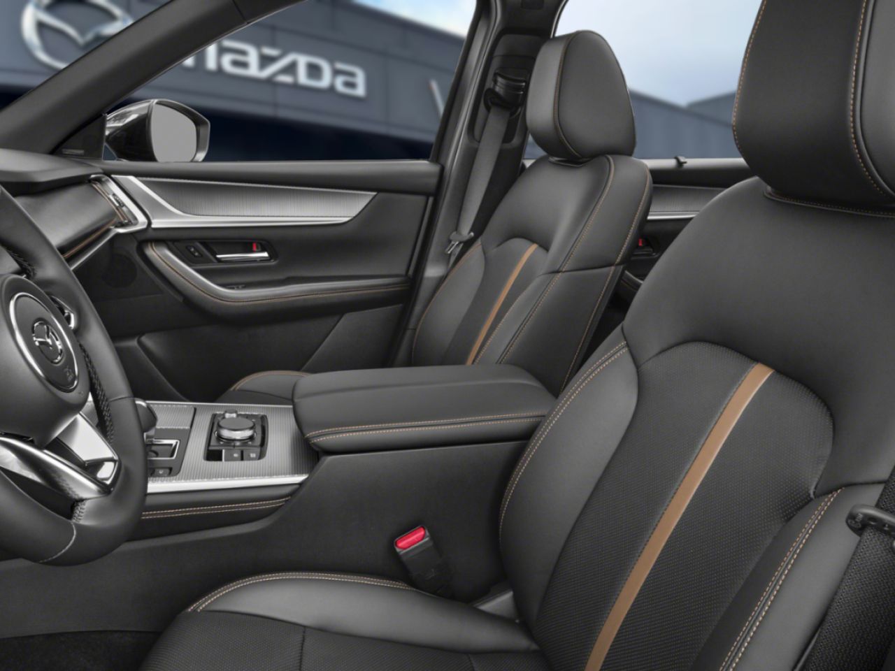 2025 Mazda CX-90 PHEV &Eacute;ligible &agrave; une subvention gouvernementale allant jusqu&rsquo;&agrave; 7500$ Jet Black Mica Val-David - photo #7