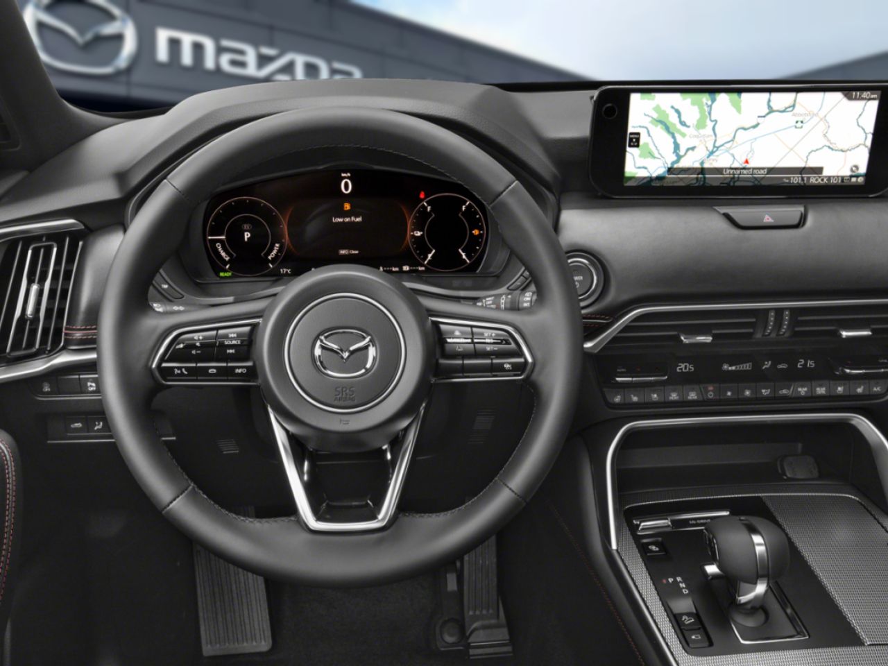 2025 Mazda CX-90 PHEV &Eacute;ligible &agrave; une subvention gouvernementale allant jusqu&rsquo;&agrave; 7500$ Jet Black Mica Val-David - photo #9