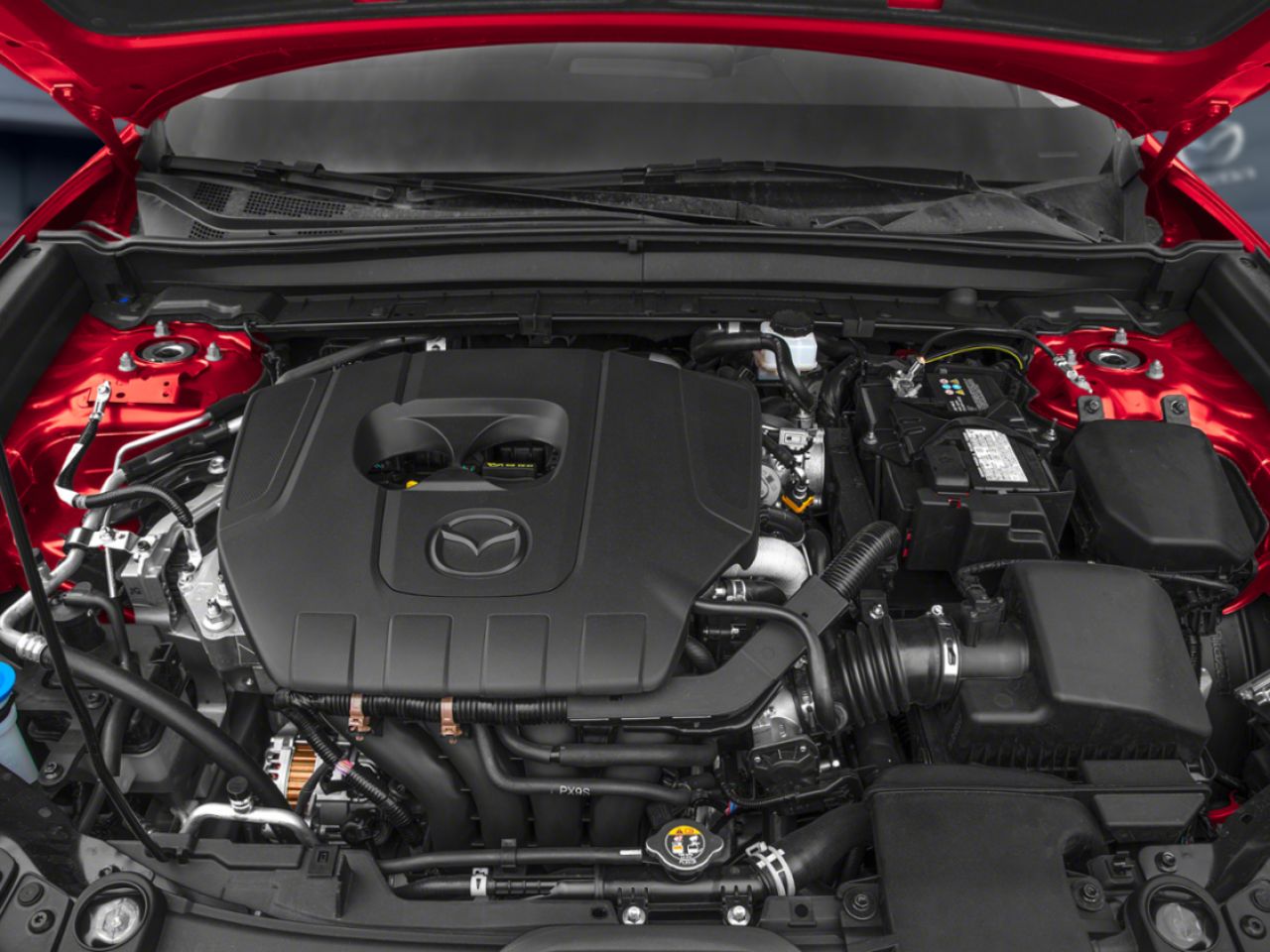 2026 Mazda CX-30 GS TI Soul Red Crystal Metallic Val-David - photo #11
