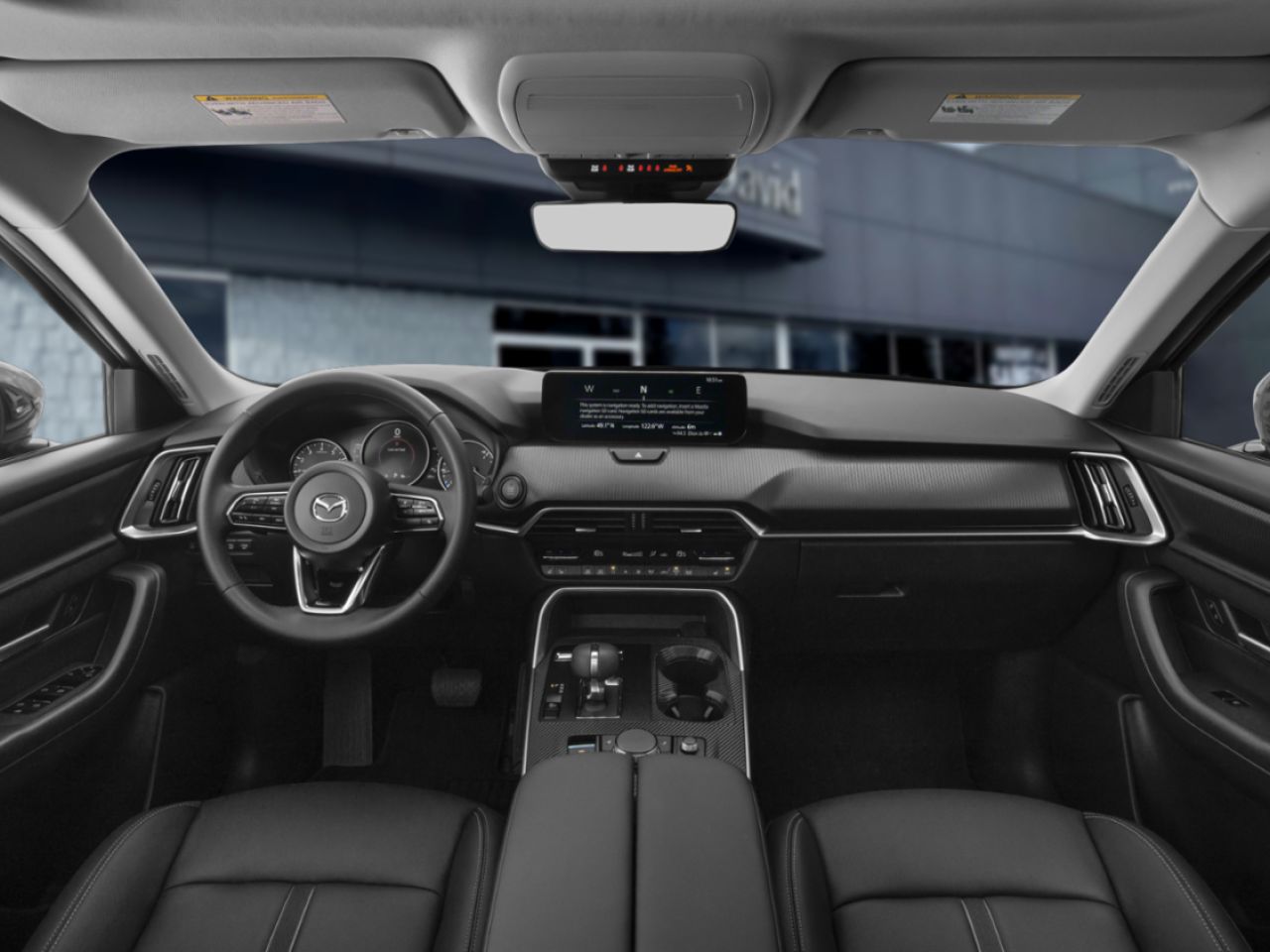 Mazda CX-90 hybride l&eacute;ger GS-L TI 2026 Bleu cristal fonc&eacute; mica Val-David - photo #8