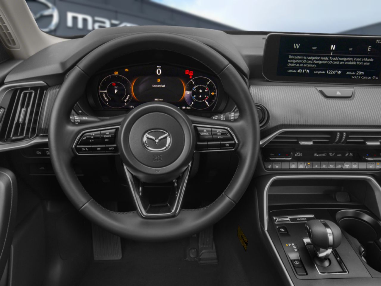 Mazda CX-70 hybride rechargeable GS-L SC TI 2026 Noir Val-David - photo #3