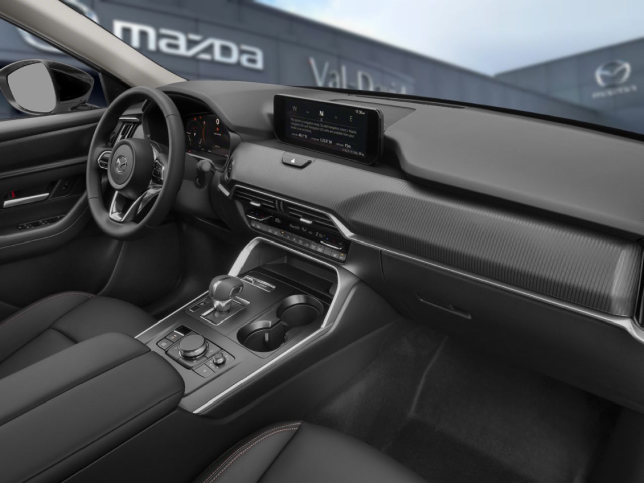2026 Mazda CX-70 PHEV GS-L SC TI Jet Black Mica Val-David - photo #8