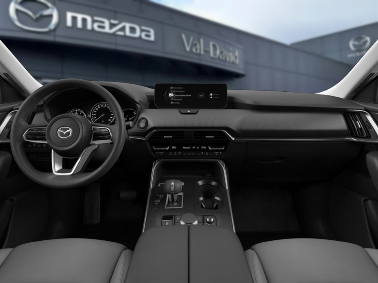 Mazda CX-70 hybride l&eacute;ger GS-L TI 2026 Noir de jais mica Val-David - photo #2