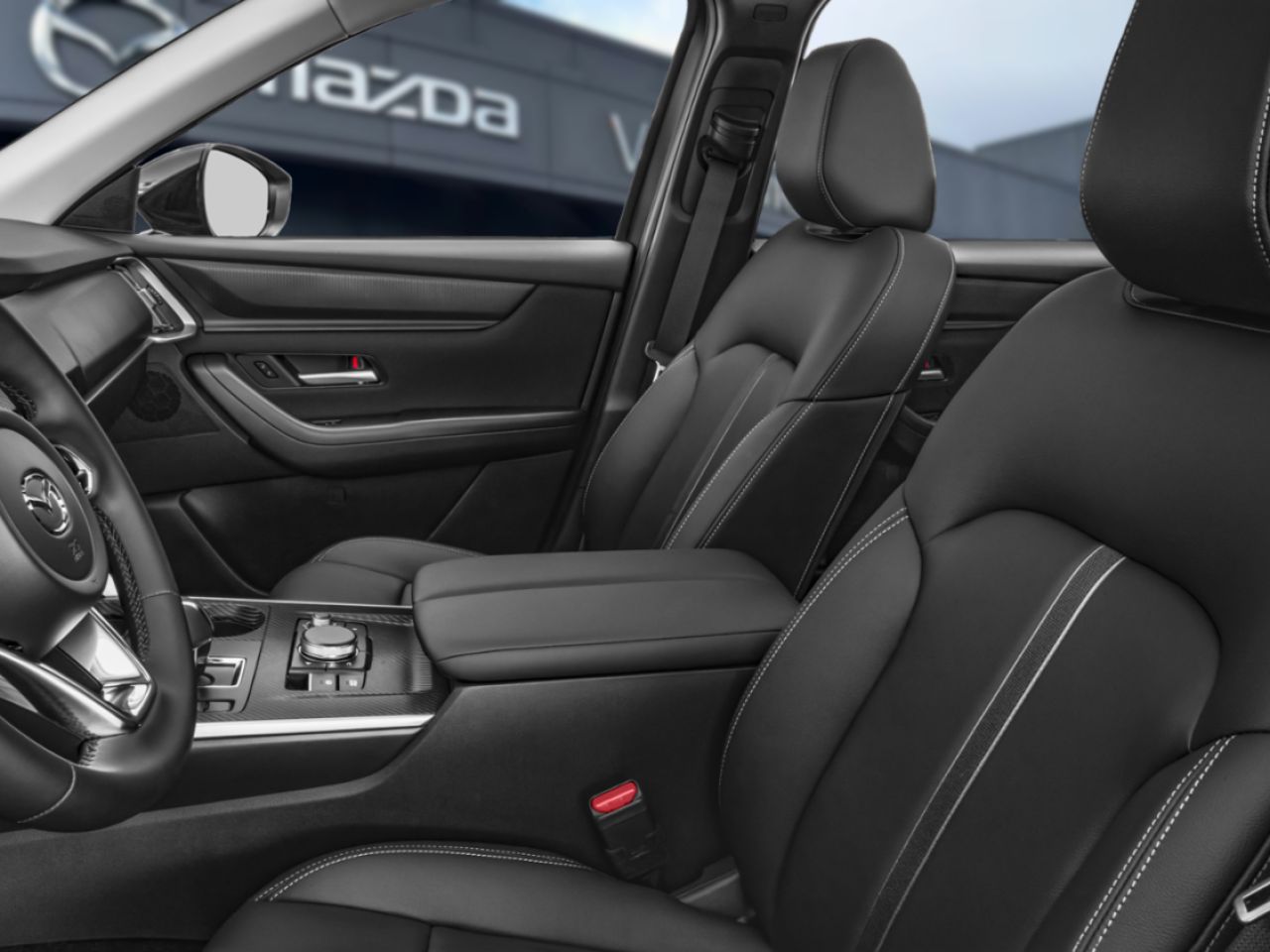 Mazda CX-90 hybride rechargeable GS-L TI 2026 Quartz platine m&eacute;tallis&eacute; Val-David - photo #8
