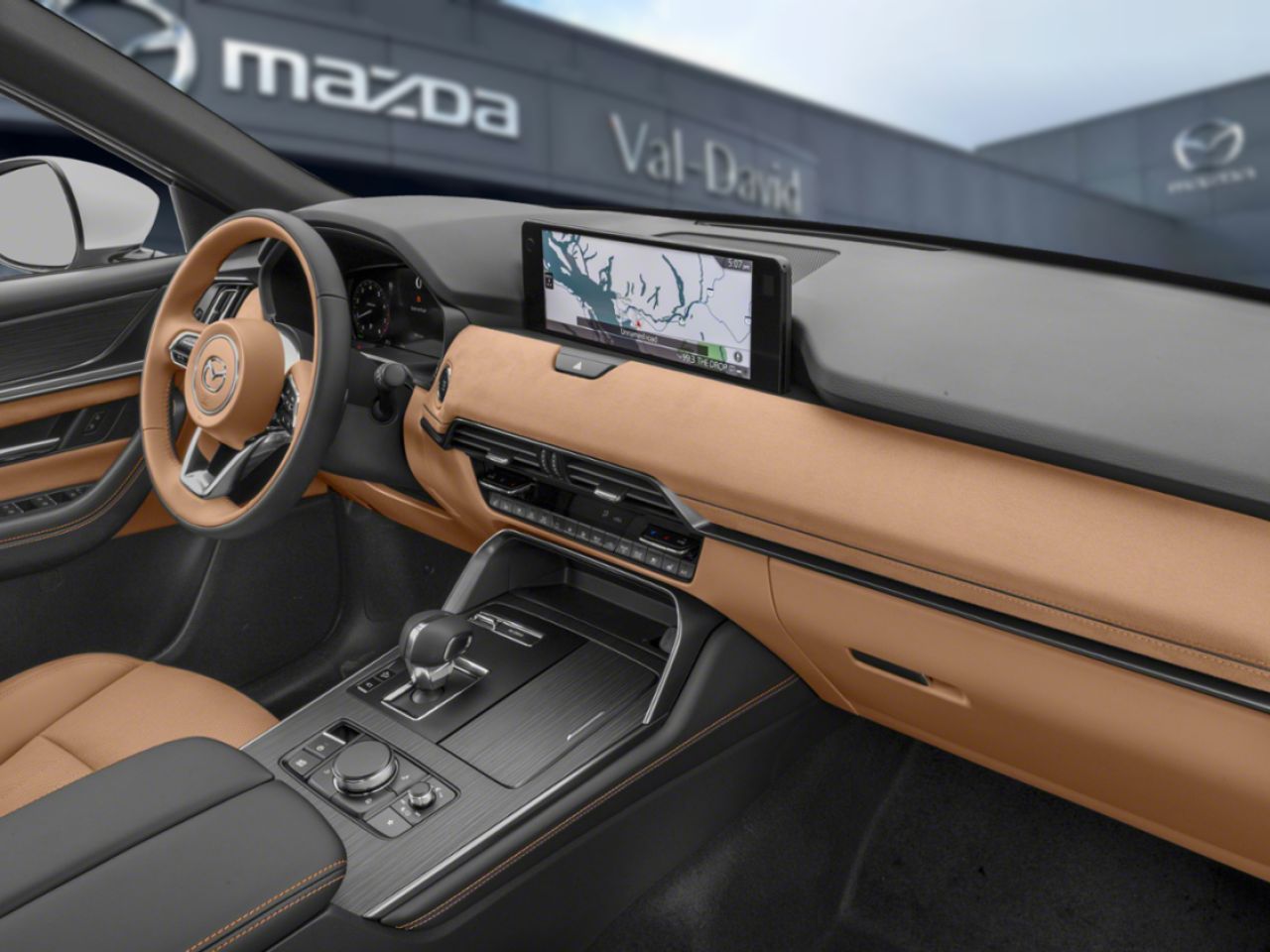 Mazda CX-90 hybride l&eacute;ger Signature TI 2026 Quartz platine m&eacute;tallis&eacute; Val-David - photo #10