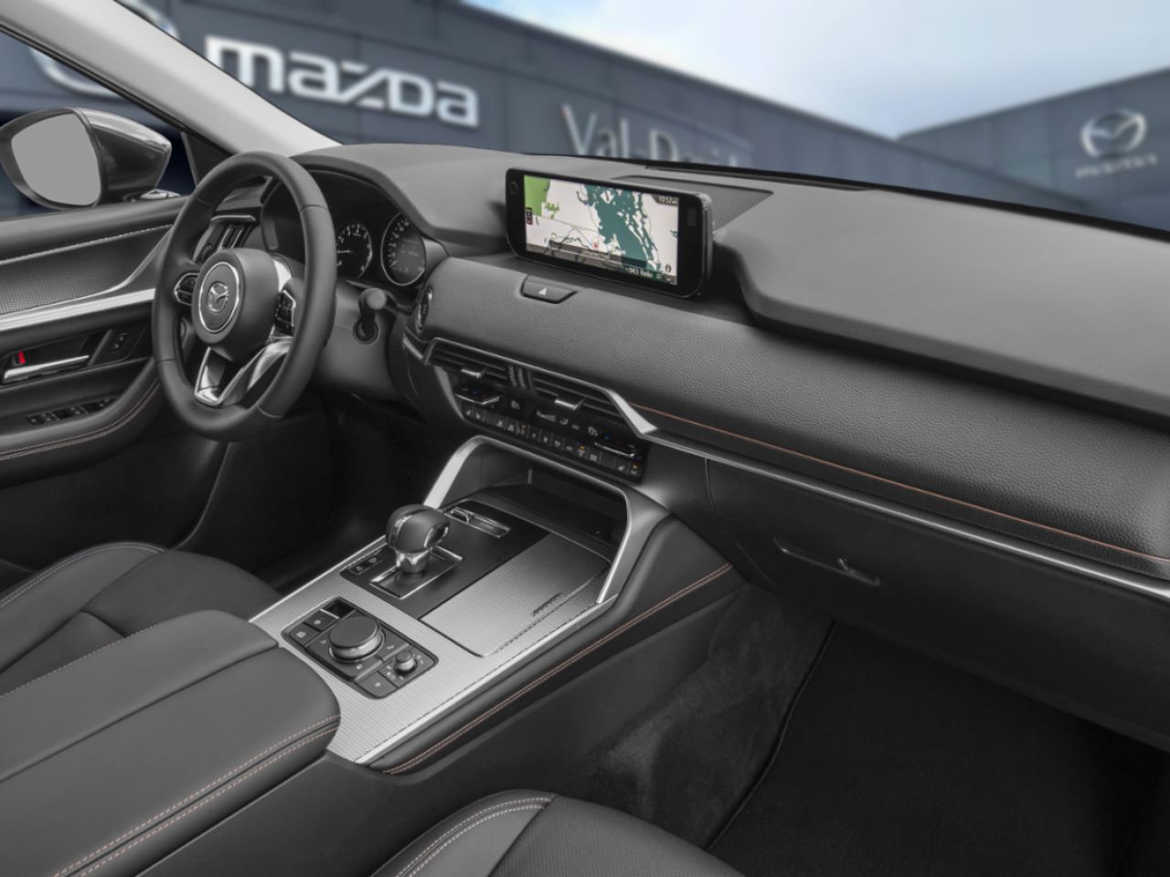 Mazda CX-90 hybride l&eacute;ger GT TI, MHEV 2026 Blanc Val-David - photo #12