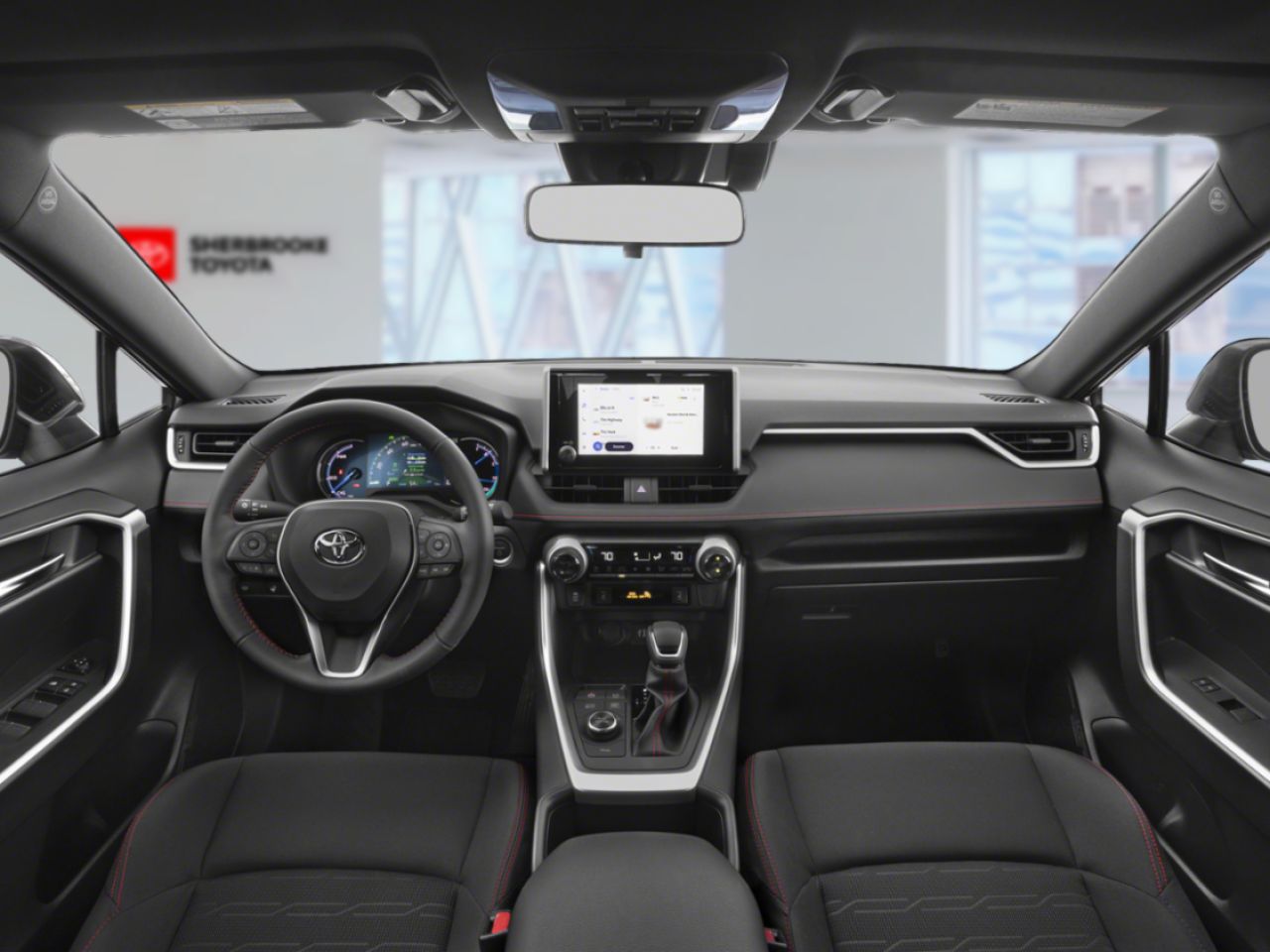 Toyota RAV4 hybride rechargeable SE 2025 Blanc Sherbrooke - photo #7