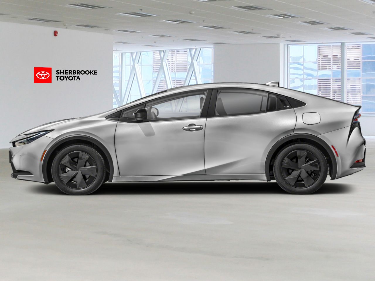 Toyota Prius hybride branchable SE 2026 Argent incisif Sherbrooke - photo #2