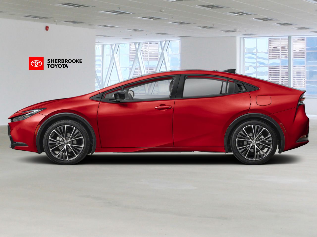 Toyota Prius XLE 2026 Rouge supersonique Sherbrooke - photo #2