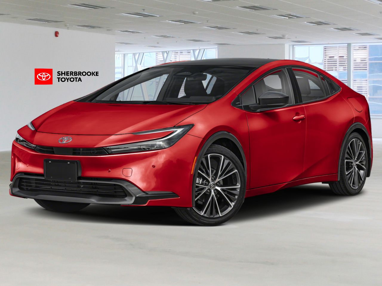 Toyota Prius XLE 2026 Rouge supersonique Sherbrooke - photo #0