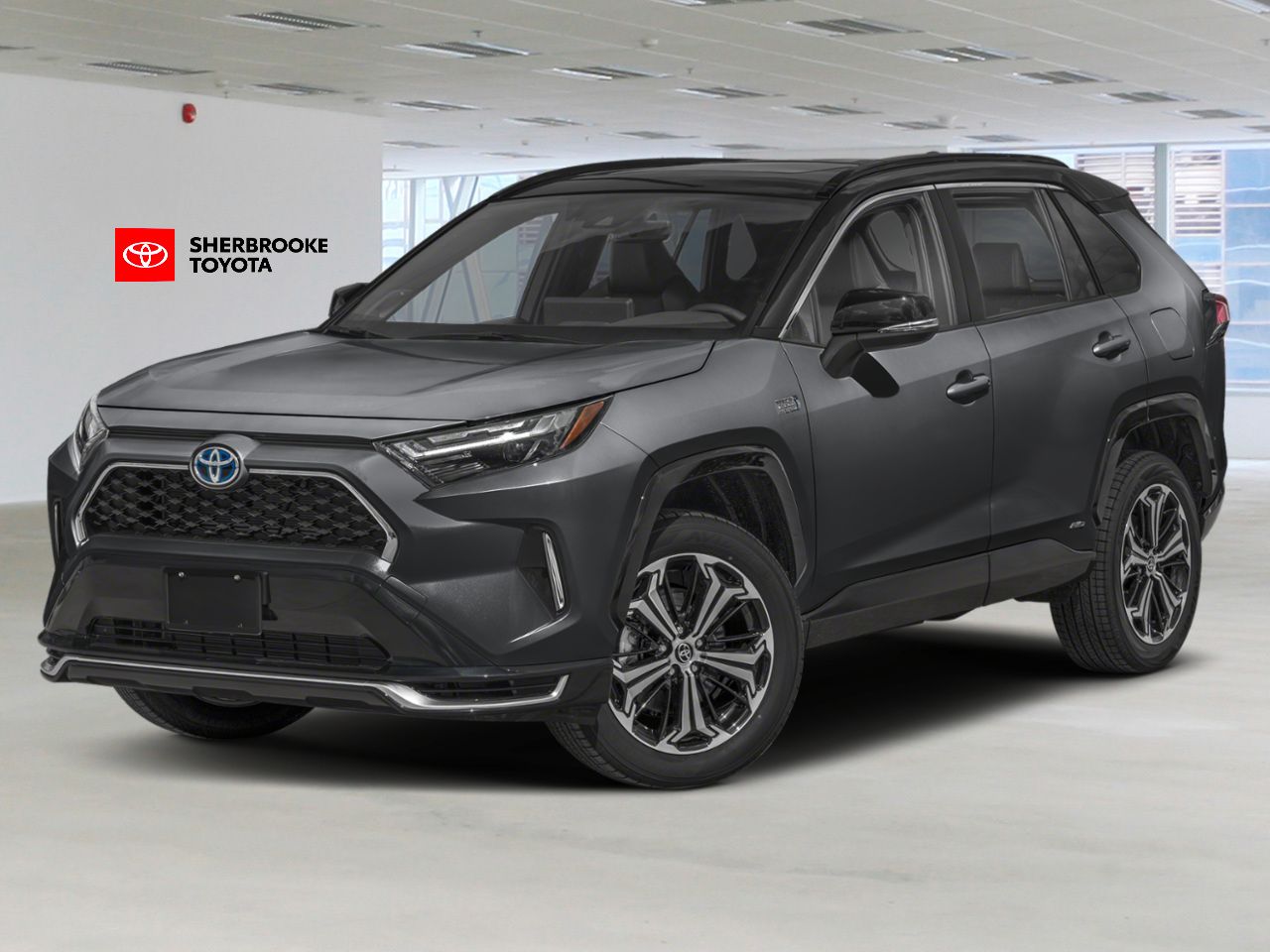 Toyota RAV4 hybride rechargeable XSE 2025 Gris magnétique métallisé avec toit noir Sherbrooke - photo #0
