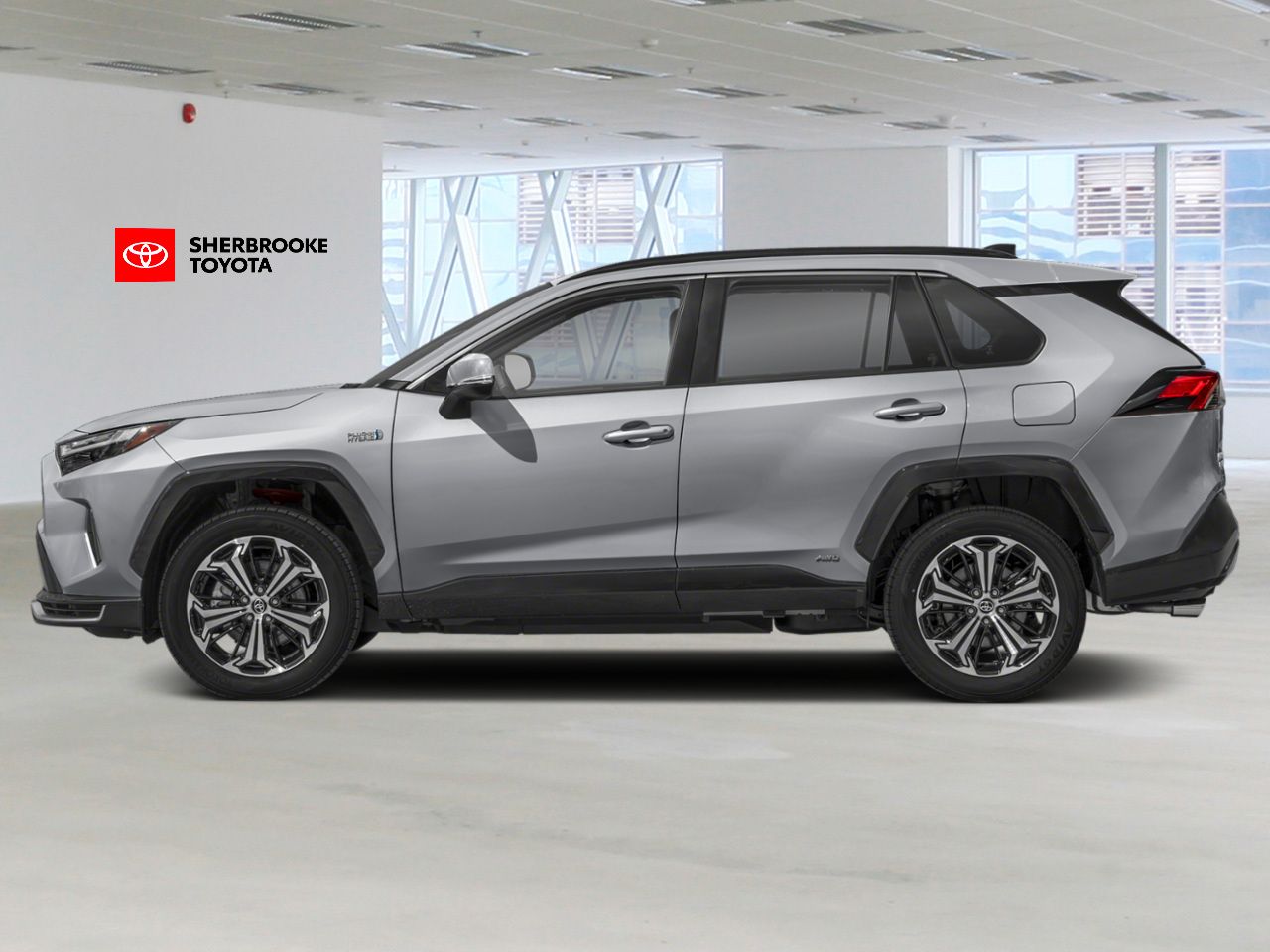 Toyota RAV4 hybride rechargeable XSE 2025 Ciel argent métallisé Sherbrooke - photo #2