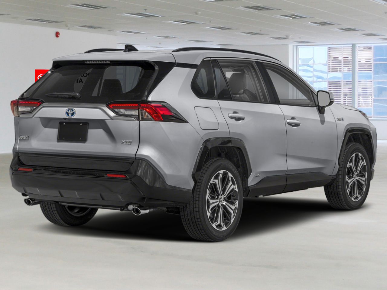 Toyota RAV4 hybride rechargeable XSE 2025 Ciel argent métallisé Sherbrooke - photo #1