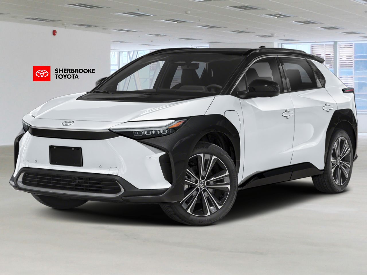 Toyota bZ4X XLE 2025 Frisson glacé nacré avec toit noir Sherbrooke - photo #0