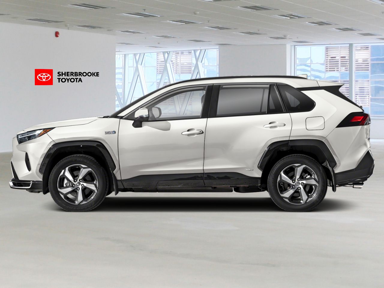 Toyota RAV4 hybride rechargeable SE 2025 Blanc Sherbrooke - photo #2